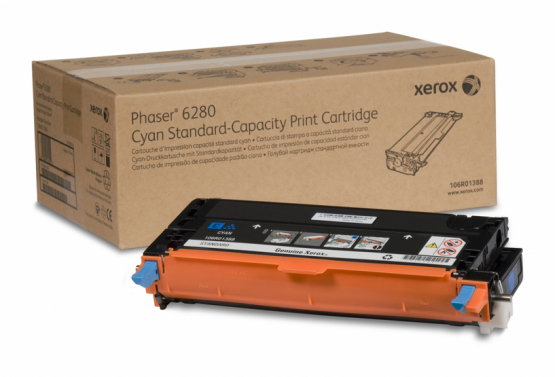 Xerox Phaser 6280 Cyan Toner Cartridge (106R01388) 