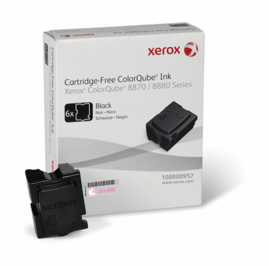 Xerox ColorQube 8870 / 8880 Black Ink Cartridge (108R00957) 