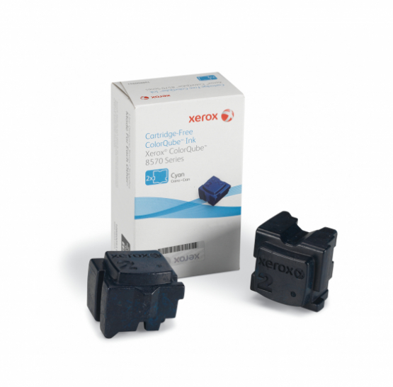 Xerox ColorQube 8570 / 8580 Cyan Ink Cartridge (108R00931) 