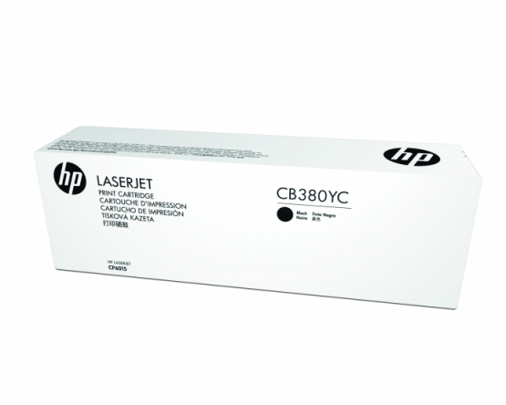 HP Black Original Contract Toner Cartridge - Extra High Capacity (CB380YC) 