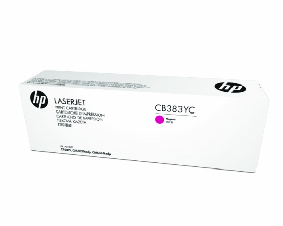 HP Magenta Original Contract Toner Cartridge - Extra High Capacity (CB383YC) 