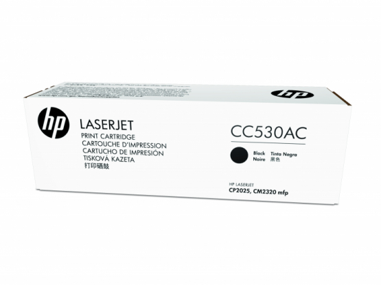 HP CLJ CP2025/CM2320MFP Black Orginal Contract Toner Cartridge (CC530AC) 