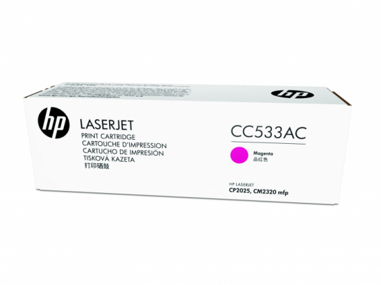 HP CLJ CP2025/CM2320MFP Magenta Orginal Contract Toner Cartridge (CC533AC) 