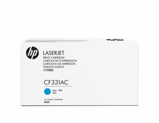 HP Cyan Original Contract Toner Cartridge (CF331AC) 