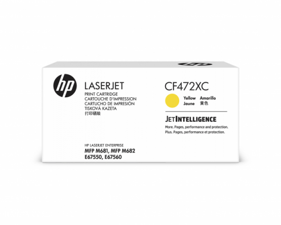 HP CF472XC Yellow Orginal Contract Toner Cartridge - High Capacity (CF472XC) 