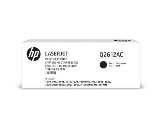 HP Black Original Contract Toner Cartridge (Q2612AC) 
