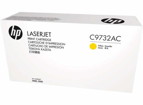 HP CLJ 3800/CP3505 Yellow Orginal Contract Toner Cartridge (Q7582AC) 