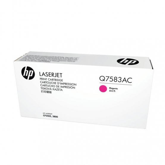 HP CLJ 3800/CP3505 Magenta Orginal Contract Toner Cartridge (Q7583AC) 