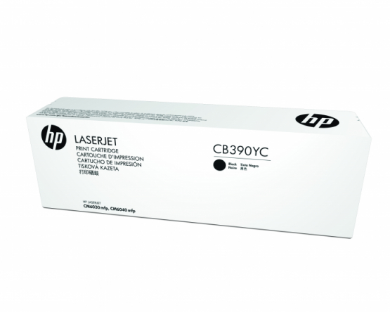 HP Black Original Contract Toner Cartridge - Extra High Capacity (CB390YC) 