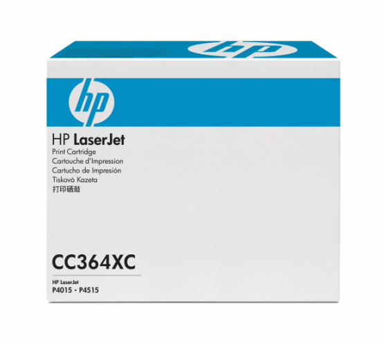 HP Black Original Contract Toner Cartridge - High Capacity (CC364XC) 