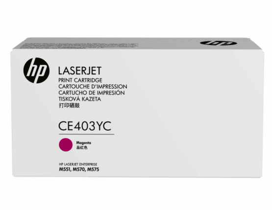 HP Magenta Orginal Contract Toner Cartridge - Extra High Capacity (CE403YC) 