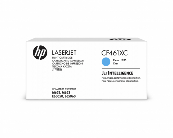 HP CF461XC Cyan Orginal Contract Toner Cartridge - High Capacity (CF461XC) 