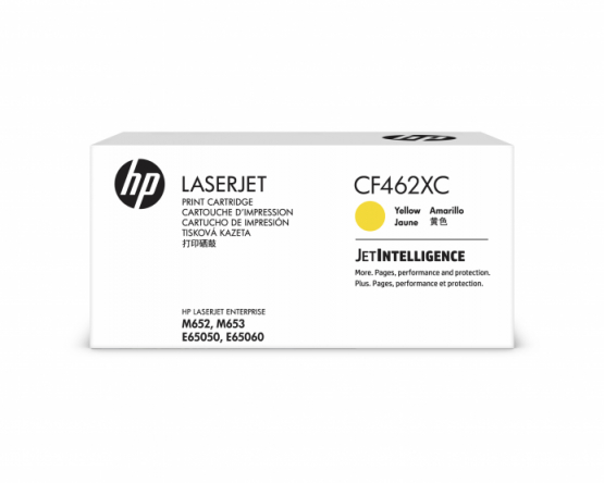 HP CF462XC Yellow Orginal Contract Toner Cartridge - High Capacity (CF462XC) 