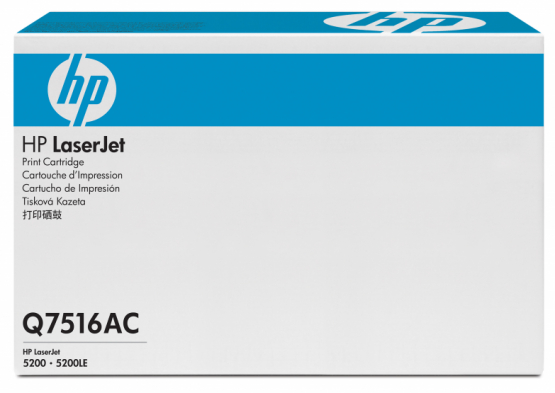HP Black Original Contract Toner Cartridge (Q7516AC) 