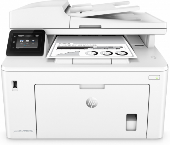 HP LaserJet Pro MFP M227fdw, Black and white, Printer for Business, Print, copy, scan, fax, 35-sheet ADF; Two-sided printing