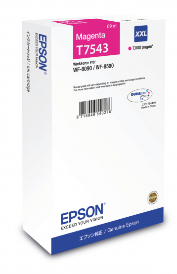 Epson WF-8090 / WF-8590 Ink Cartridge XXL Magenta (C13T754340) 