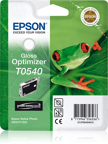 Epson T0540 (Frog) Gloss Optimizer Ink Cartridge - Ultra Chrome Hi-Gloss(C13T05404010) 