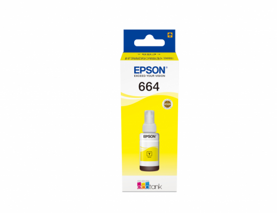 Epson 664 Ecotank Yellow ink bottle (70ml) (C13T664440) 