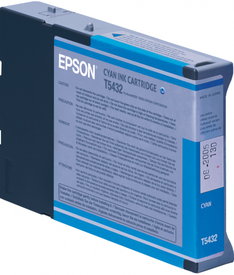 Epson Stylus Photo 7600 Cyan Ink Cartridge (C13T543200) 
