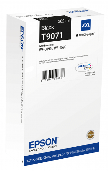 Epson Black Ink Cartridge XXL (C13T907140) 