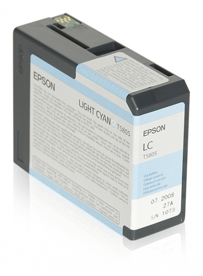 Epson Light Cyan Ink Cartridge (C13T580500) 