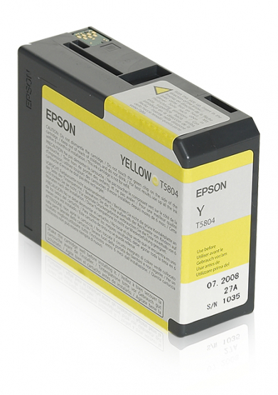 Epson Yellow Ink Cartridge (C13T580400) 