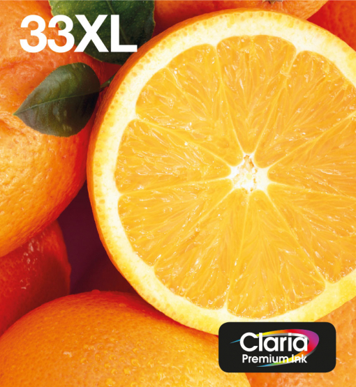 Epson 33XL (Oranges) Ink Cartridge Multi-Pack 5-colours - Claria Premium Ink (EasyMail) (C13T33574510) 