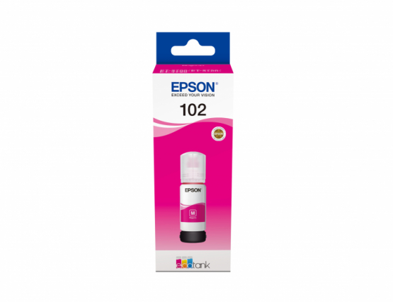 Epson 102 EcoTank Magenta Ink Bottle (C13T03R340) 
