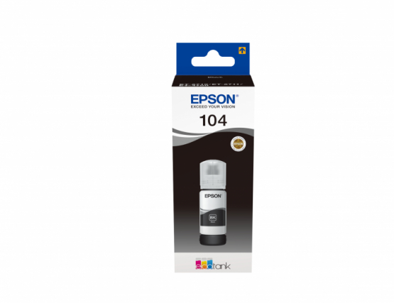 Epson 104 EcoTank Black Ink Bottle (C13T00P140) 