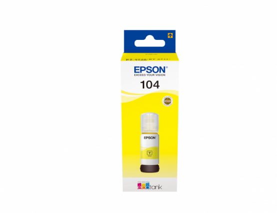 Epson 104 EcoTank Yellow Ink Bottle (C13T00P440) 