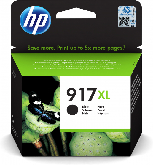 HP 917XL Black Ink Cartridge - High Capacity (3YL85AE) 