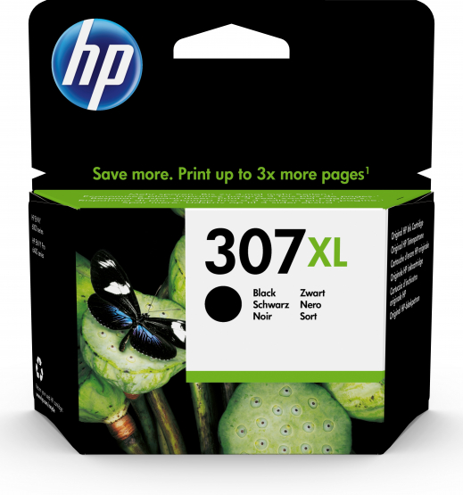 HP 307XL Extra Black Original Ink Cartridge - High Capacity (3YM64AE) 