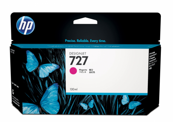 HP 727 Magenta Original DesignJet Ink Cartridge (B3P20A) 