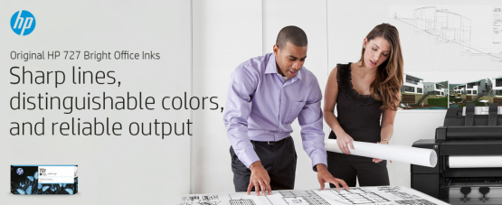 HP 727 Magenta Original DesignJet Ink Cartridge (B3P20A) 