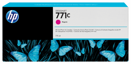 HP 771C Magenta Original DesignJet Ink Cartridge (B6Y09A) 