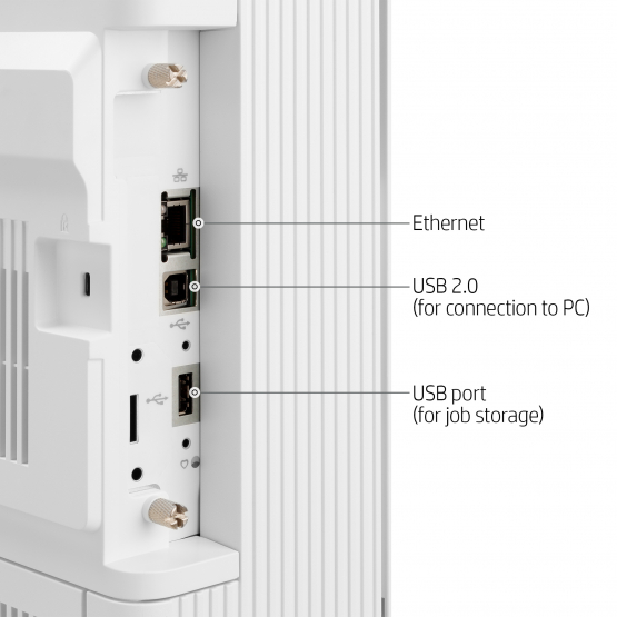 HP Color LaserJet Enterprise M652n Printer (J7Z98A#B19) 