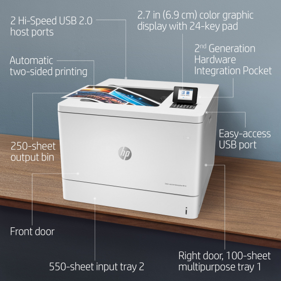 HP Color LaserJet Enterprise M751dn Printer (T3U44A#B19) 