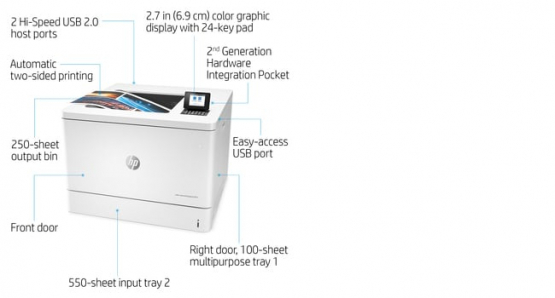 HP Color LaserJet Enterprise M751dn Printer (T3U44A#B19) 