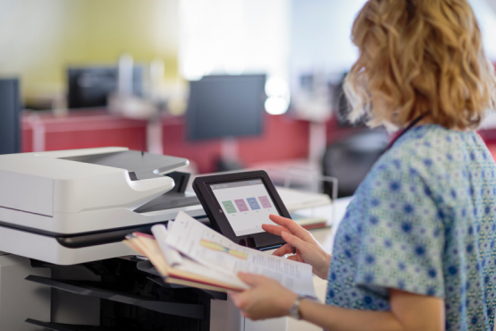 HP Color LaserJet M681z Multi-Function-Printer (J8A13A#B19) 