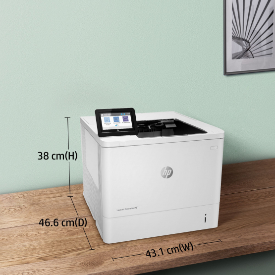 HP LaserJet Enterprise M611dn Printer (7PS84A#B19) 