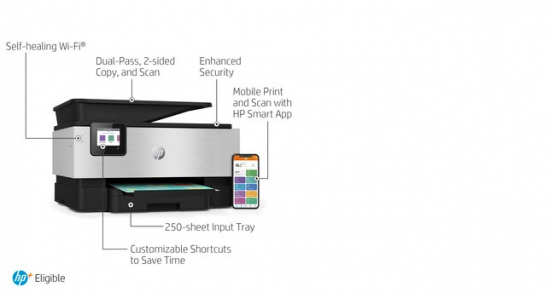 HP OfficeJet Pro 9019e Inkjet All-in-One Printer (22A59B#687) 