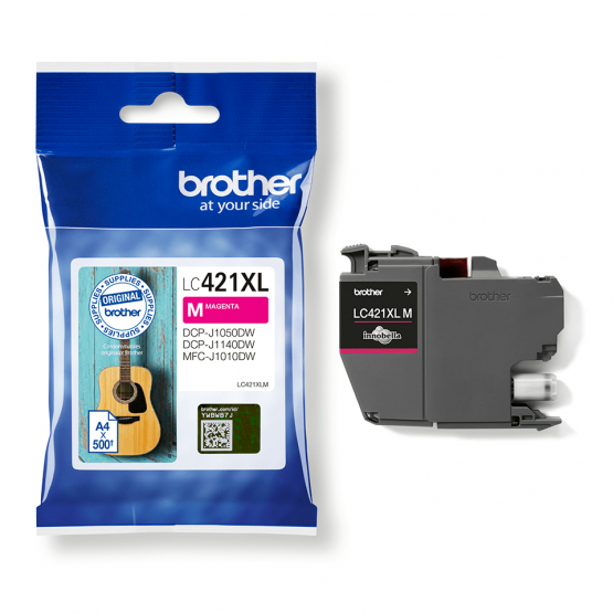 Brother LC421XLM Magenta Ink Cartridge - High Capacity (LC421XLM) 