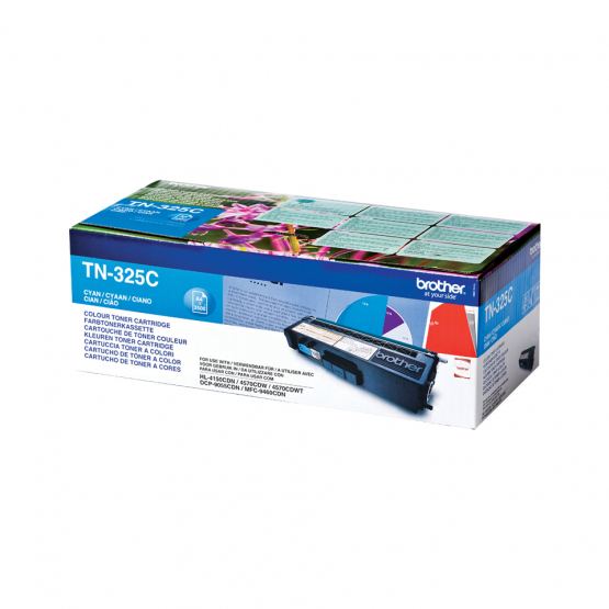 Brother TN-325C Cyan Toner Cartridge (TN325C) 