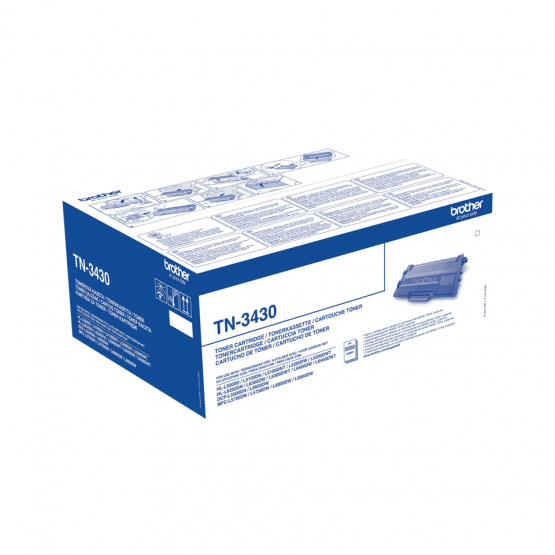 Brother TN-3430 Black Toner Cartridge (TN3430) 