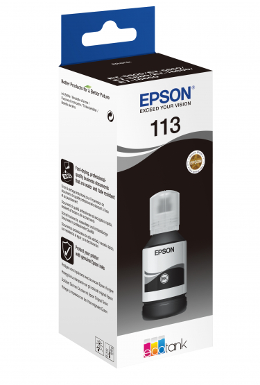 Epson 113 Ecotank Black Ink Bottle (C13T06B140) 