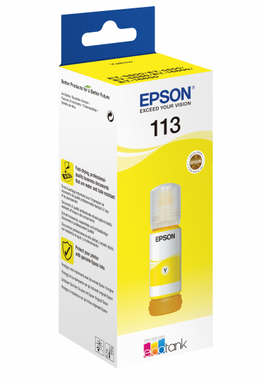 Epson 113 EcoTank Yellow Ink Bottle (C13T06B440) 