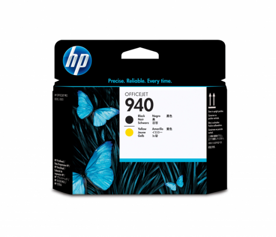 HP 940 Black /Yellow OriginalOfficejet Printhead (C4900A) 