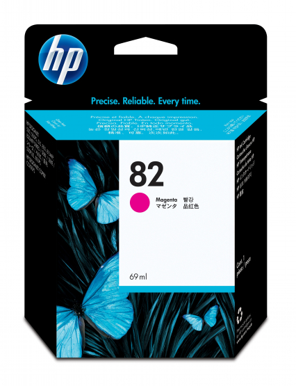 HP 82 Magenta DesignJet Ink Cartridge (C4912A) 
