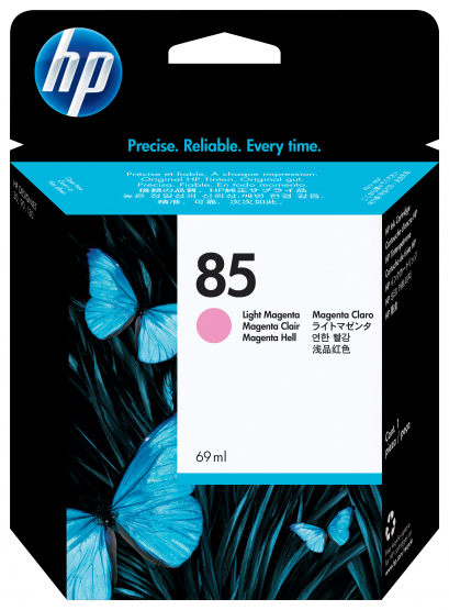 HP 85 Light Magenta Original Ink Cartridge (C9429A) 