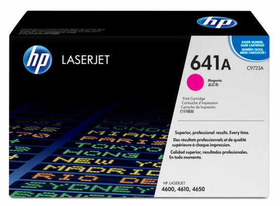 HP 641A Magenta Original Toner Cartridge (C9723A) 